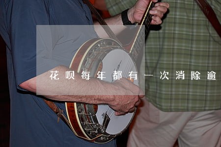 花呗每年都有一次消除逾期记录