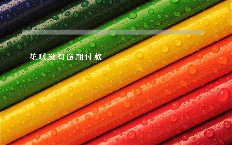 花呗没有逾期付款 花呗没有逾期付款