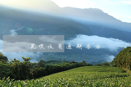 花呗没有逾期冻结 花呗没有逾期冻结