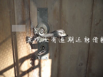 花呗没有逾期还能借款吗 花呗没有逾期还能借款吗