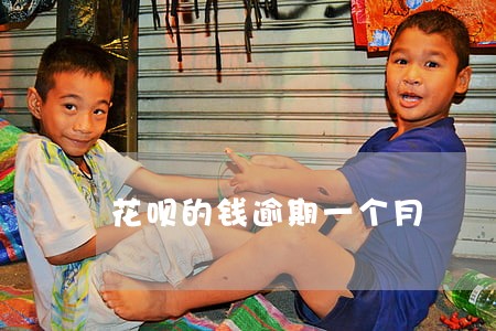 花呗的钱逾期一个月