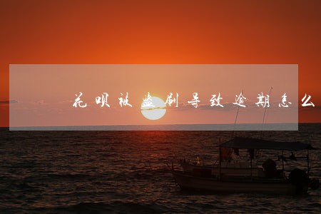 花呗被盗刷导致逾期怎么处理 花呗被盗刷导致逾期怎么处理