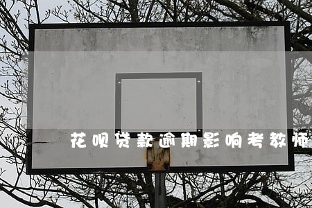 花呗贷款逾期影响考教师编吗 花呗贷款逾期影响考教师编吗