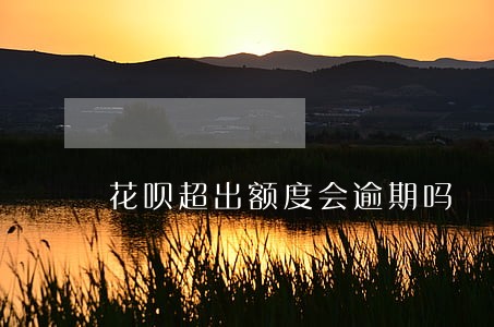 花呗超出额度会逾期吗 花呗超出额度会逾期吗
