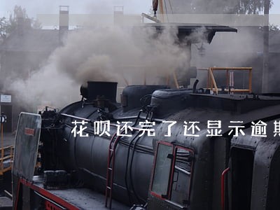 花呗还完了还显示逾期 花呗还完了还显示逾期