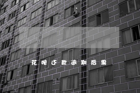 花呗还款逾期后果 花呗还款逾期后果