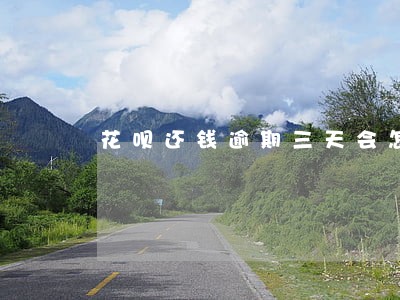 花呗还钱逾期三天会怎样