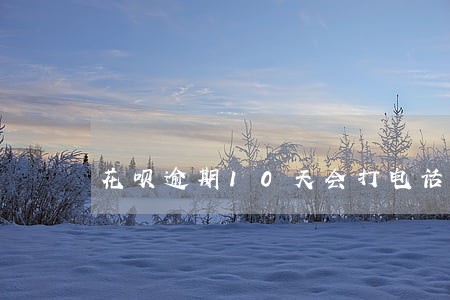 花呗逾期10天会打电话给我吗 花呗逾期10天会打电话给我吗