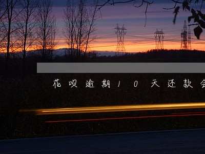 花呗逾期10天还款会影响信用吗 花呗逾期10天还款会影响信用吗