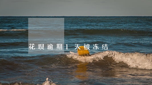 花呗逾期1天被冻结 花呗逾期1天被冻结