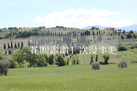 花呗逾期1次没事吧 花呗逾期1次没事吧