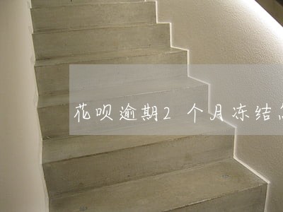 花呗逾期2个月冻结怎么解冻