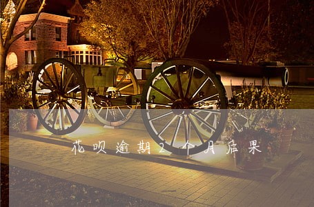 花呗逾期2个月后果 花呗逾期2个月后果