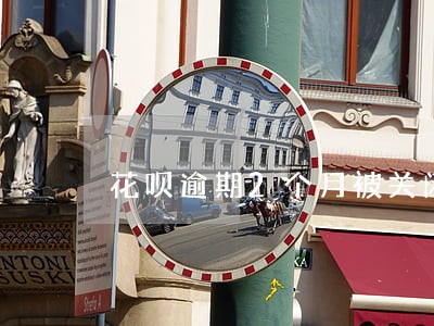 花呗逾期2个月被关闭怎么恢复