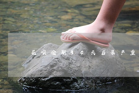花呗逾期30天后果严重不 花呗逾期30天后果严重不