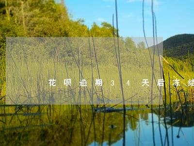 花呗逾期34天后冻结 花呗逾期34天后冻结