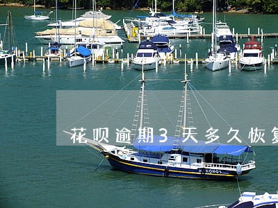 花呗逾期3天多久恢复 花呗逾期3天多久恢复