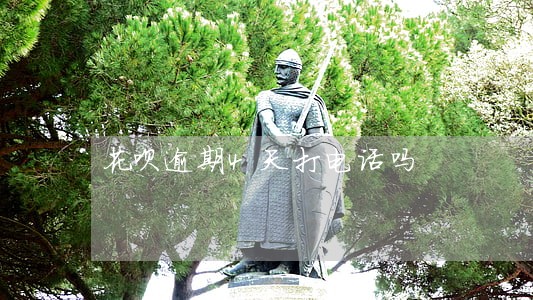 花呗逾期4天打电话吗