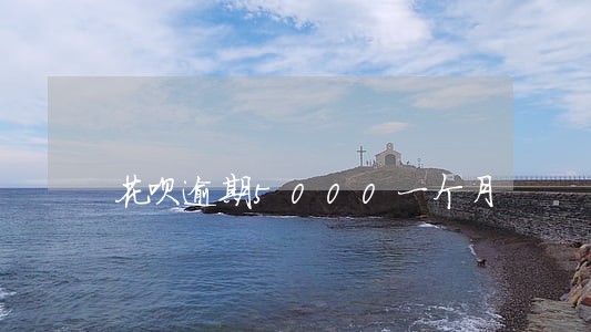 花呗逾期5000一个月 花呗逾期5000一个月