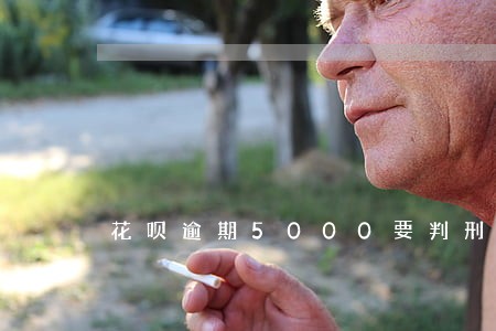 花呗逾期5000要判刑吗 花呗逾期5000要判刑吗