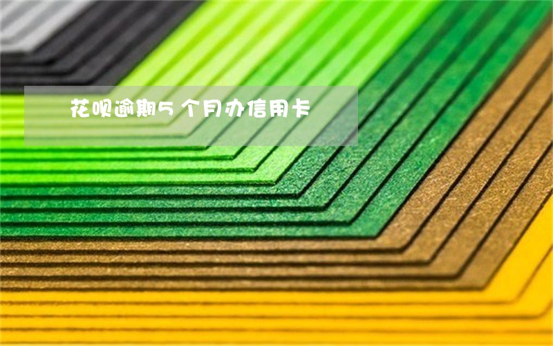 花呗逾期5个月办信用卡 花呗逾期5个月办信用卡