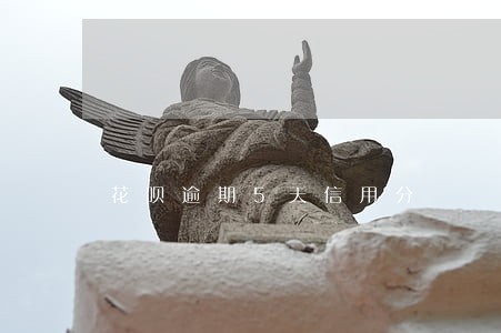 花呗逾期5天信用分