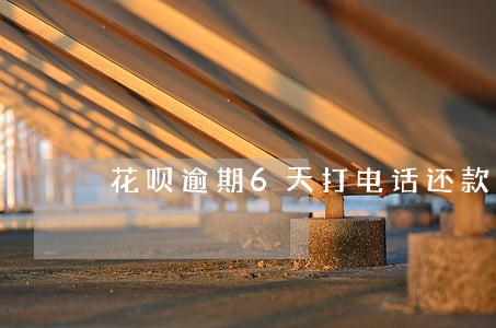花呗逾期6天打电话还款 花呗逾期6天打电话还款