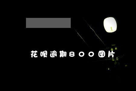 花呗逾期800图片 花呗逾期800图片