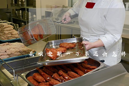 花呗逾期一万不还会怎样 花呗逾期一万不还会怎样