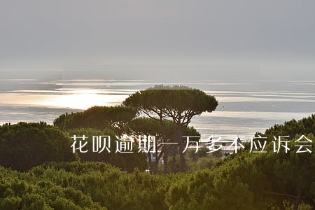 花呗逾期一万多不应诉会怎样 花呗逾期一万多不应诉会怎样