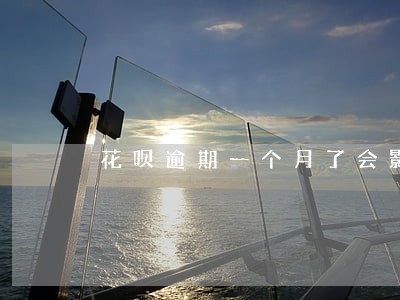 花呗逾期一个月了会影响信用吗 花呗逾期一个月了会影响信用吗