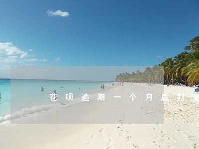花呗逾期一个月后打电话会怎么样 花呗逾期一个月后打电话会怎么样