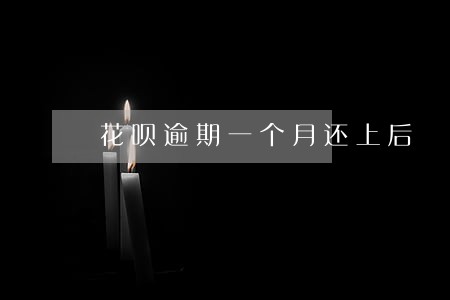 花呗逾期一个月还上后 花呗逾期一个月还上后
