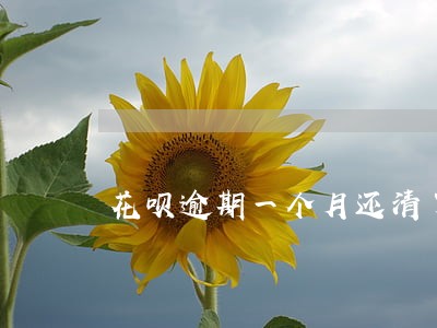 花呗逾期一个月还清了还能不能用 花呗逾期一个月还清了还能不能用