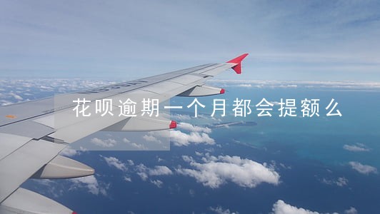 花呗逾期一个月都会提额么