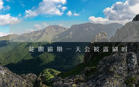 花呗逾期一天会被盗刷吗 花呗逾期一天会被盗刷吗