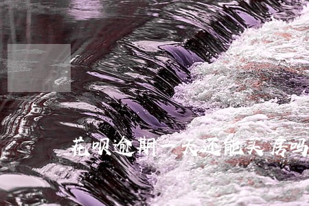 花呗逾期一天还能买房吗 花呗逾期一天还能买房吗