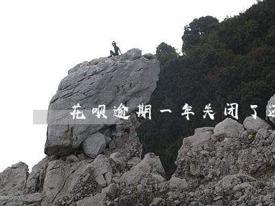 花呗逾期一年关闭了还能重开吗 花呗逾期一年关闭了还能重开吗