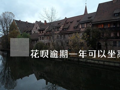 花呗逾期一年可以坐高铁吗 花呗逾期一年可以坐高铁吗