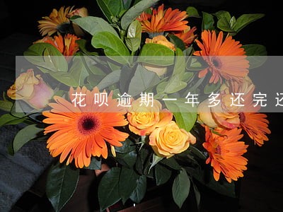 花呗逾期一年多还完还可以用么 花呗逾期一年多还完还可以用么