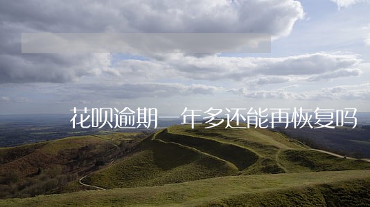 花呗逾期一年多还能再恢复吗 花呗逾期一年多还能再恢复吗