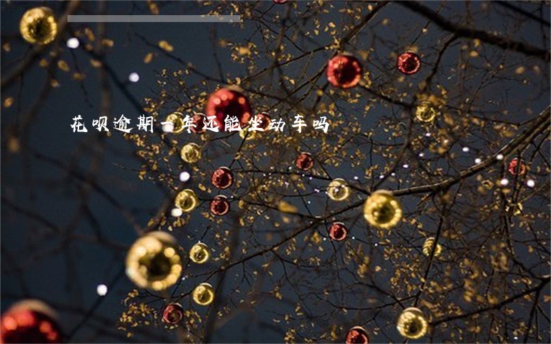 花呗逾期一年还能坐动车吗 花呗逾期一年还能坐动车吗