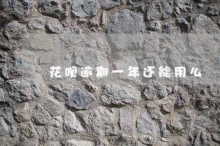 花呗逾期一年还能用么 花呗逾期一年还能用么