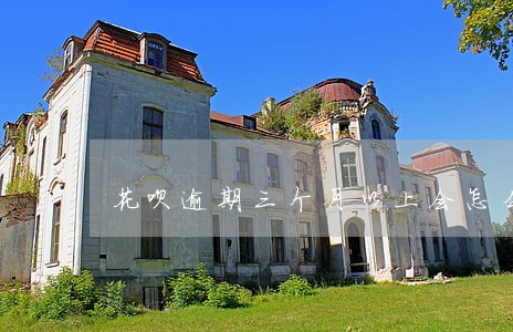 花呗逾期三个月以上会怎么样 花呗逾期三个月以上会怎么样
