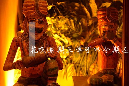 花呗逾期三年可以分期还款吗 花呗逾期三年可以分期还款吗