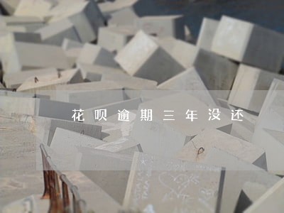 花呗逾期三年没还