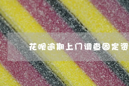 花呗逾期上门调查固定资产吗