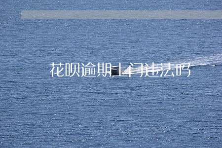 花呗逾期上门违法吗 花呗逾期上门违法吗