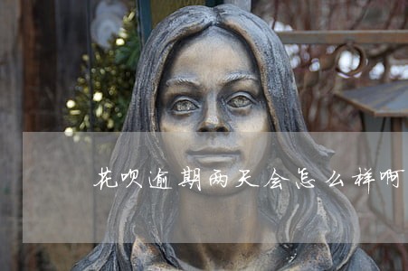 花呗逾期两天会怎么样啊 花呗逾期两天会怎么样啊