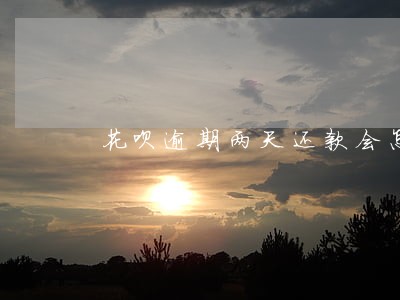 花呗逾期两天还款会怎么样 花呗逾期两天还款会怎么样